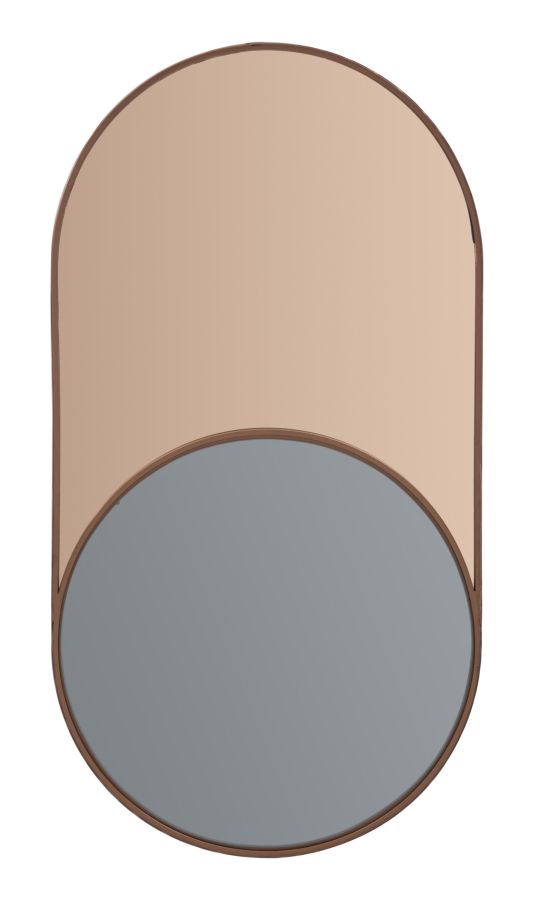 Zidno ogledalo SOFT cm 40x3x75