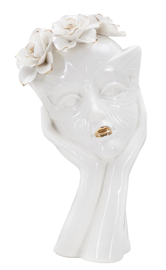 Vaza ženska maska cm 16,5x14x27,3