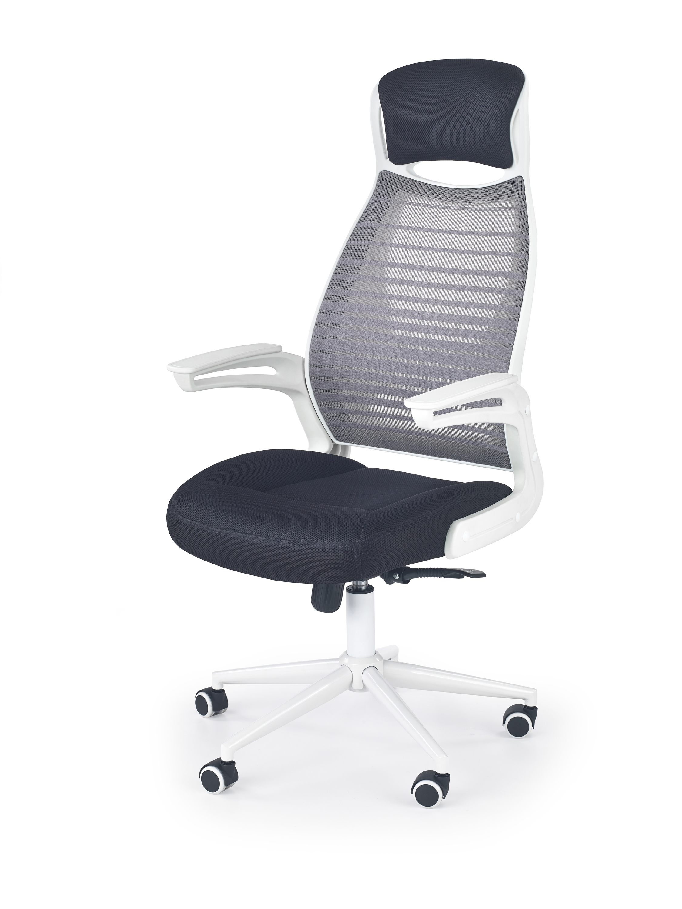 Uredska stolica FRANKLIN, boja: crna / bijela / siva