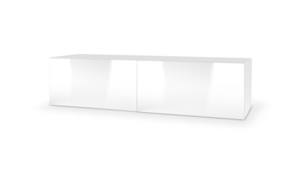 LIVO RTV-160W viseći TV stalak, boja: bijela