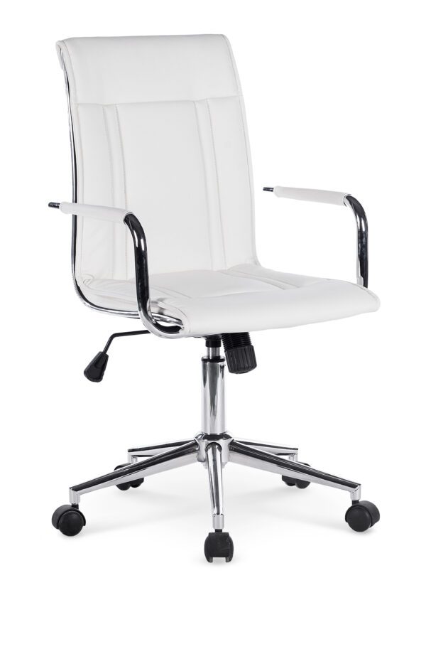 Uredska stolica PORTO 2, boja: bijela