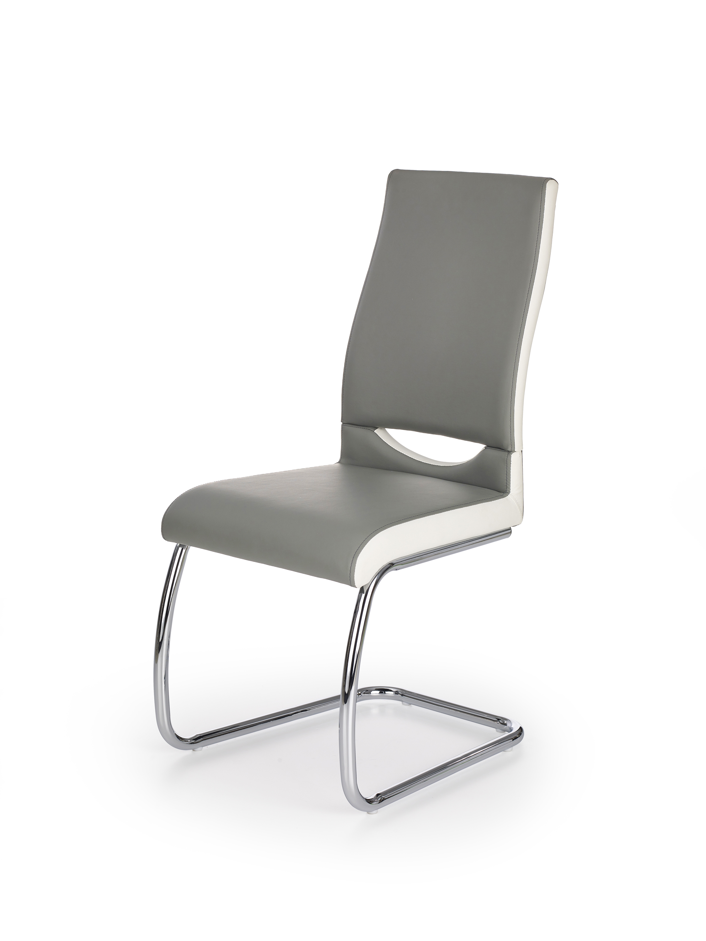 Stolica K259, boja: siva/bijela