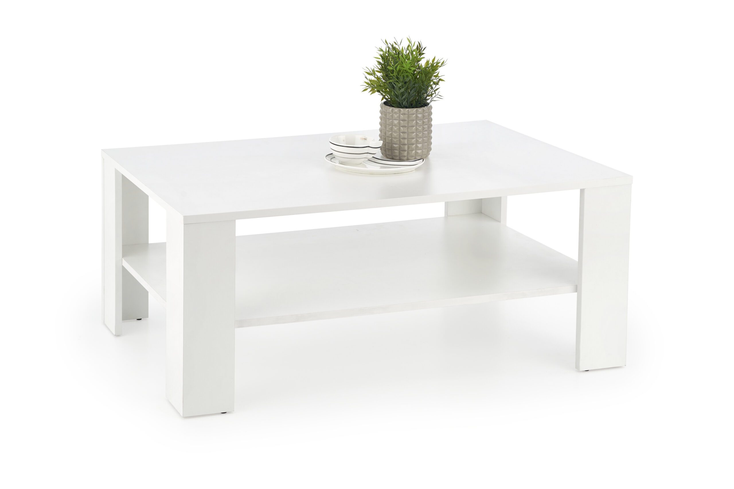 KWADRO stol, boja: bijela