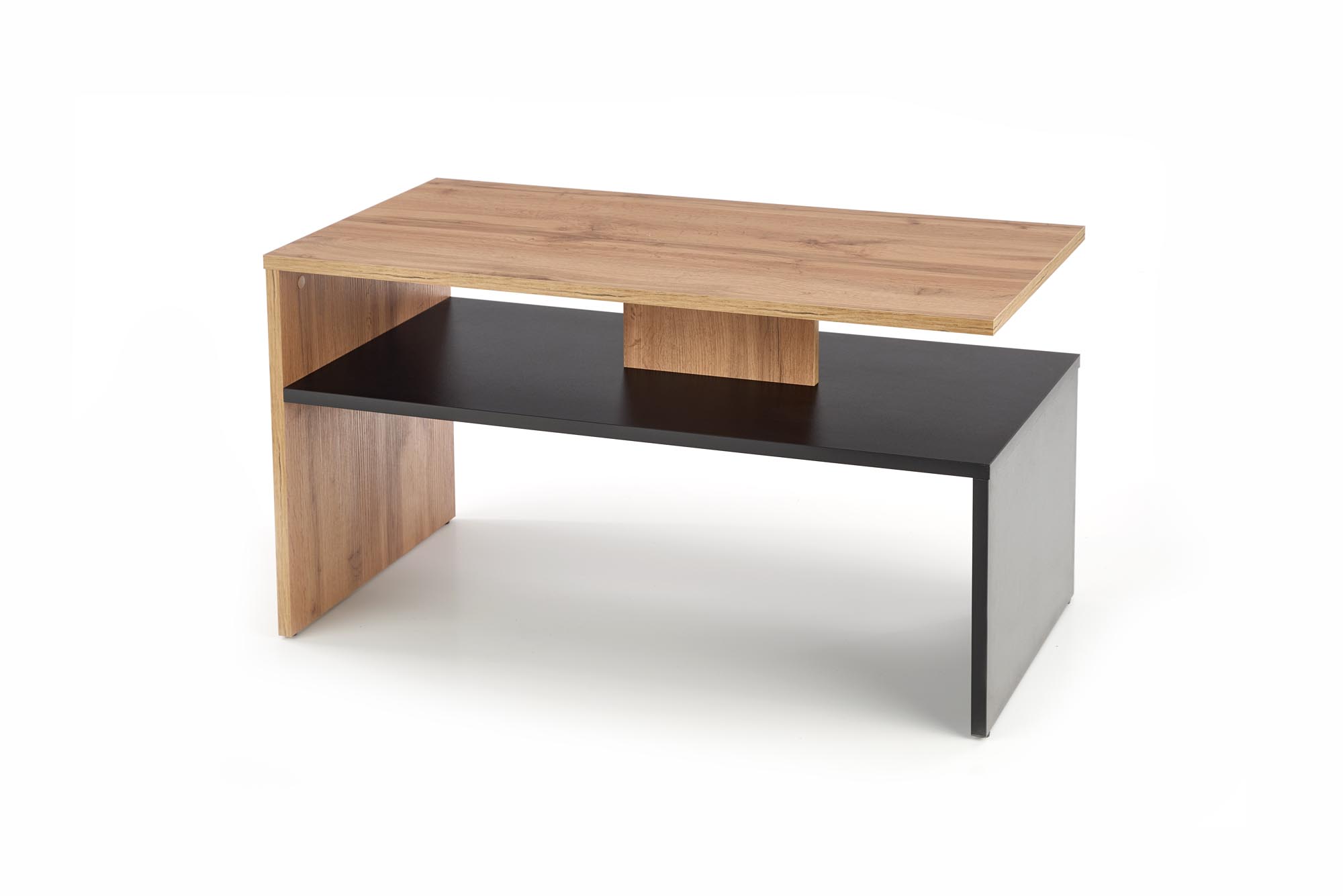 SIGMA stol, boja: wotan hrast/crna