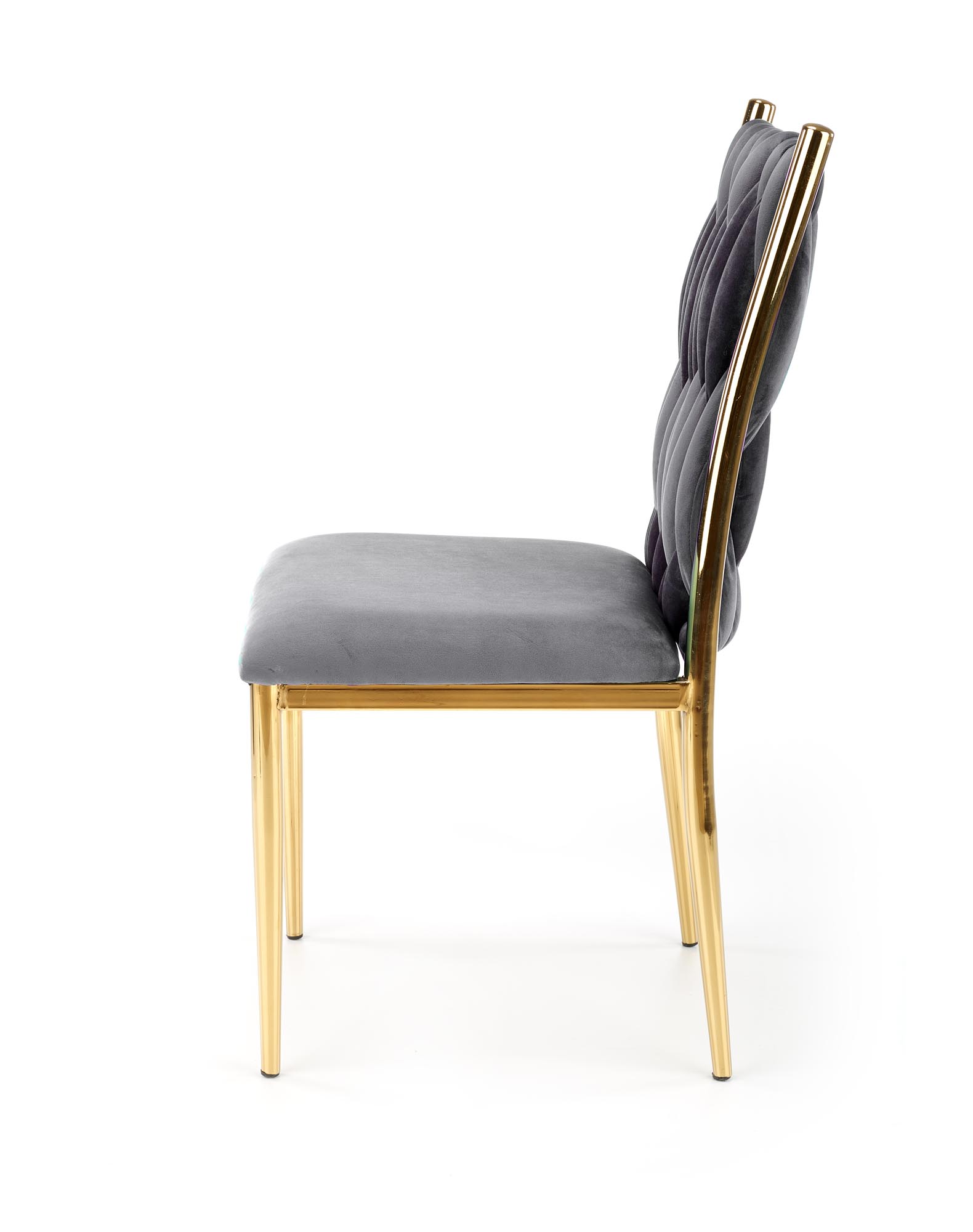 K436 stolica, boja: siva / zlatna