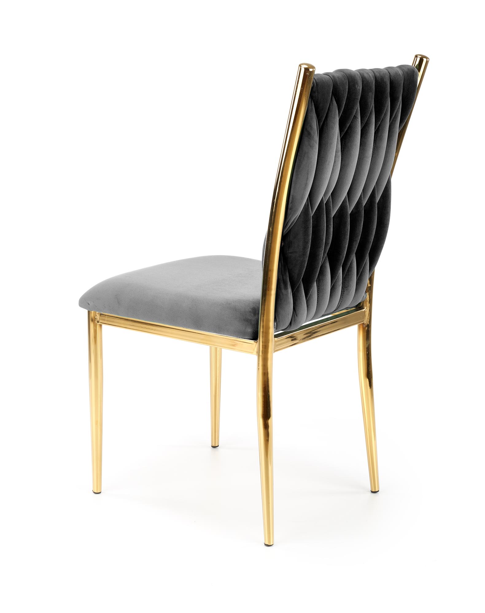 K436 stolica, boja: siva / zlatna