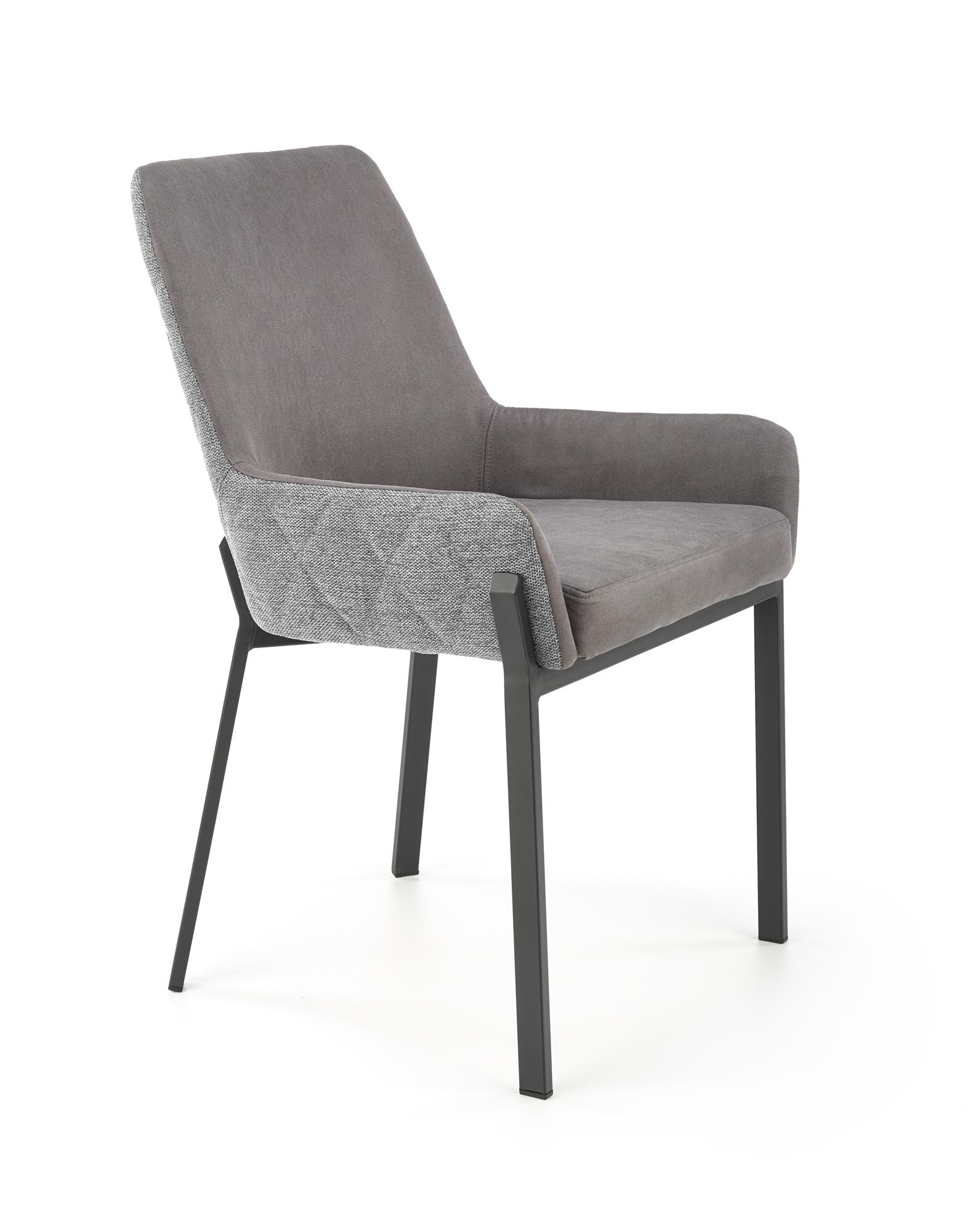 K439 stolica, boja: tamno siva / siva
