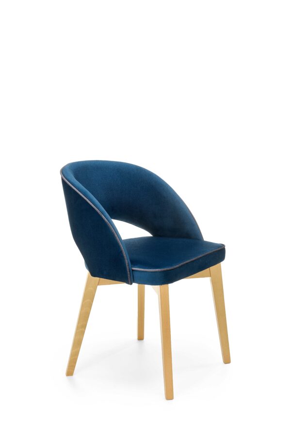 MARINO stolica, boja: baršun - MONOLITH 77 (tamno plava)