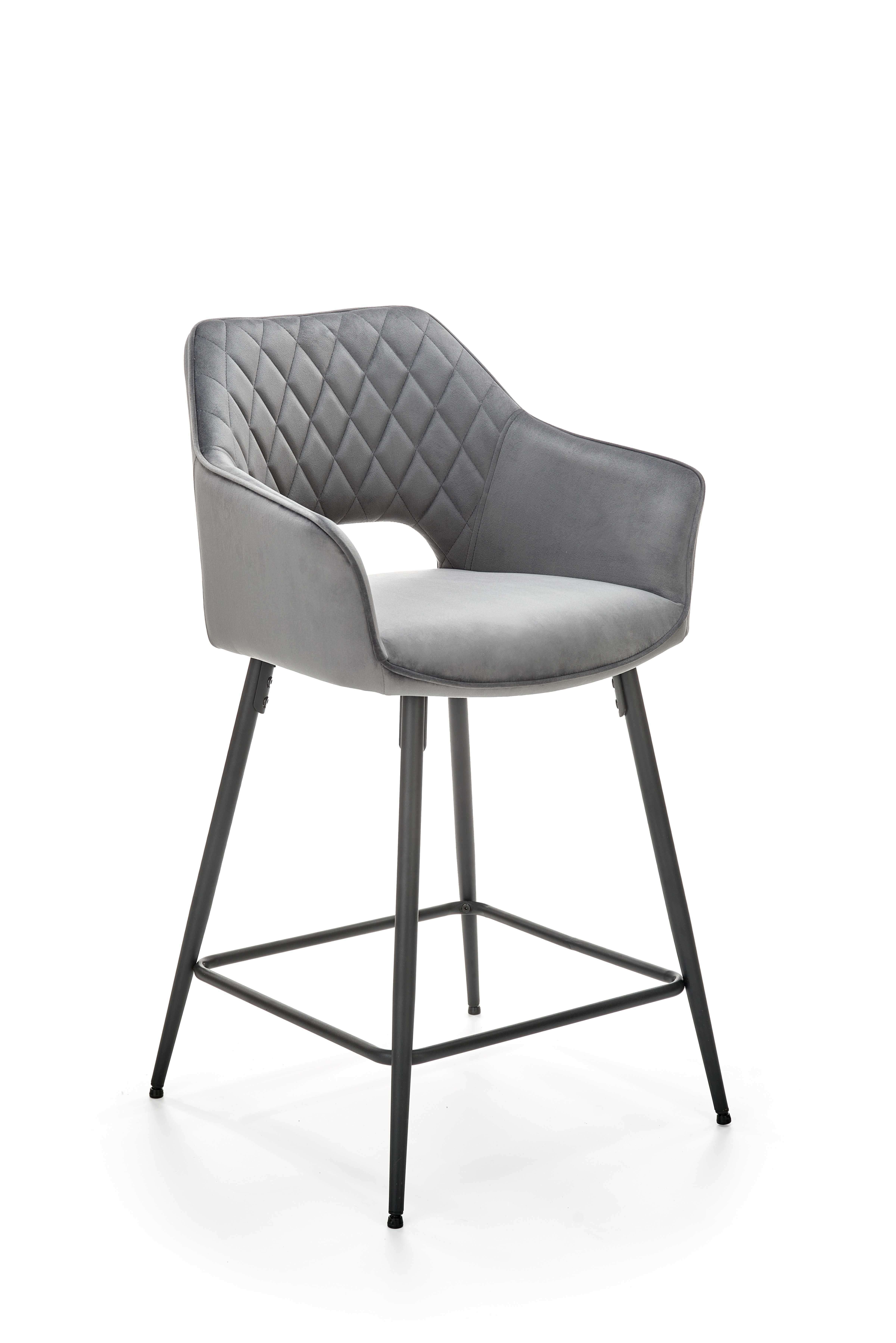 Barska stolica H107, boja: siva
