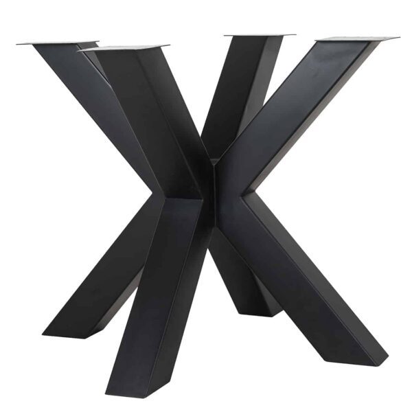 X-noga za blagovaonski stol Bodhi crna 6067 LEG