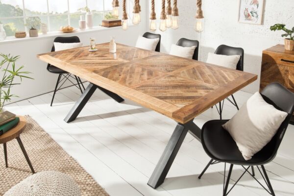Blagovaonski stol Infinity Home 160cm natural mango