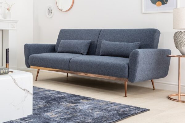 Sofa na razvlačenje Bellezza 210cm plava