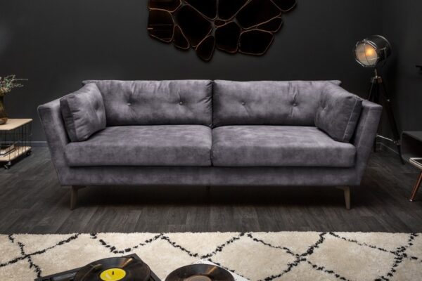 Sofa Marvelous 220cm sivi baršun