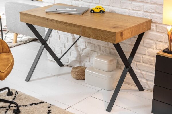 Radni stol Studio 110cm izgled hrasta
