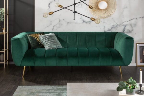 Sofa Noblesse 225cm smaragdno zelena