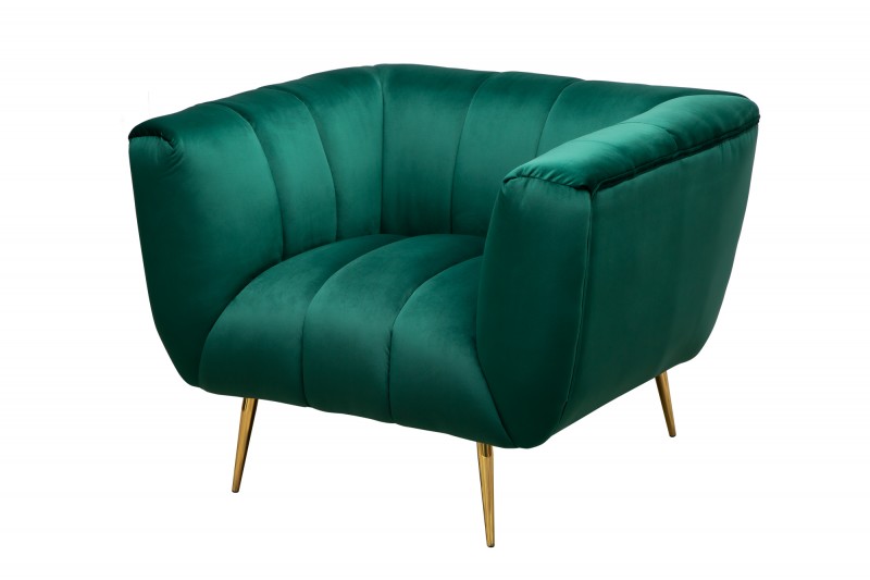 Fotelja Noblesse smaragdno zelena