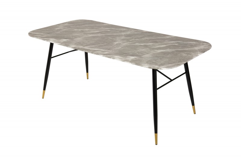Blagovaonski stol Paris 180cm sivi mramor
