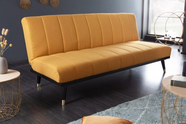 Sofa na razvlačenje Petit Beaute 180cm žuta