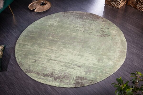 Tepih Modern Art 150cm okrugli zeleno bež