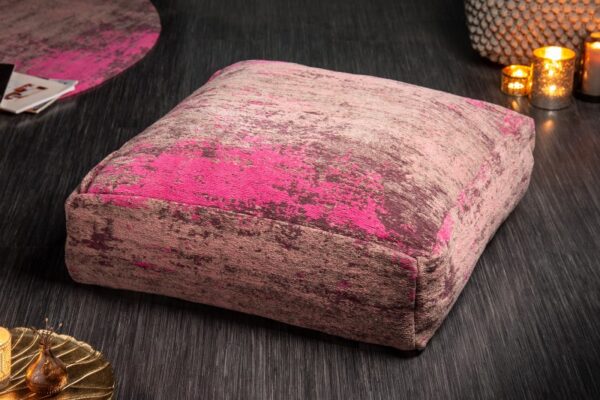 Jastuk za pod Modern Art 70cm crveno-roza