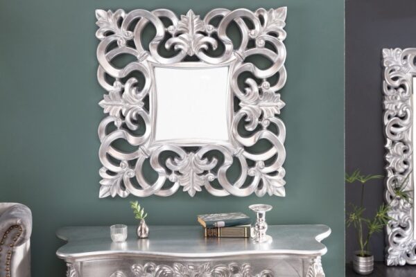 Zidno ogledalo Venice srebro 75cm