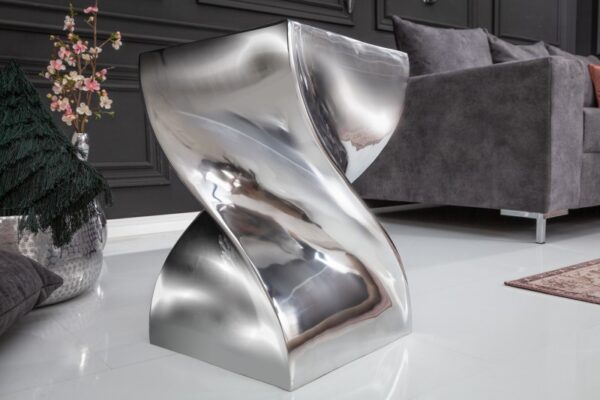 Stolica Twist 45cm srebrna