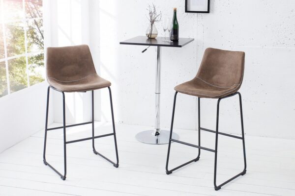 Barska stolica Django 100cm tamno-smeđa