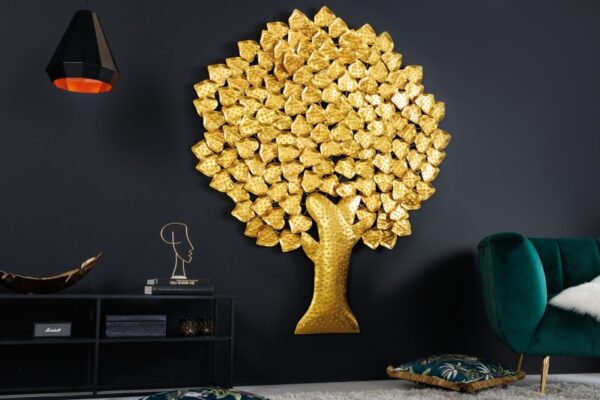 Zidni ukras Tree of life 170cm zlatna